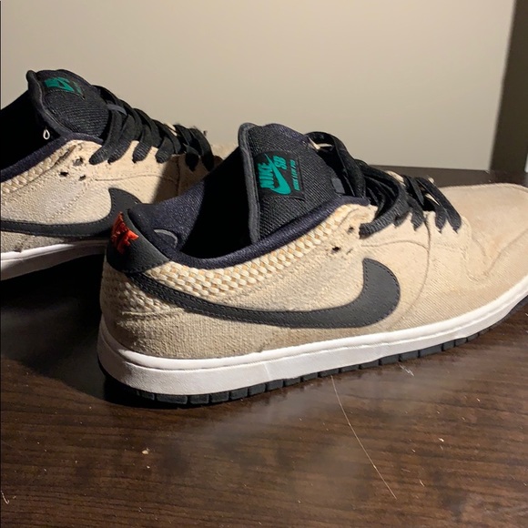 !!!!!Sold!!!!!Used nike sb dunk “hemp” size 9.5 - Picture 6 of 8